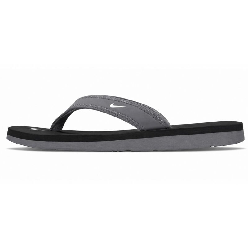 ⁦Nike Offcourt Adjust Flip Flops Black Grey Top⁩ - الصورة ⁦3⁩