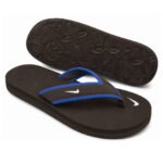 Nike Offcourt Adjust Flip Flops Brown and blue Top
