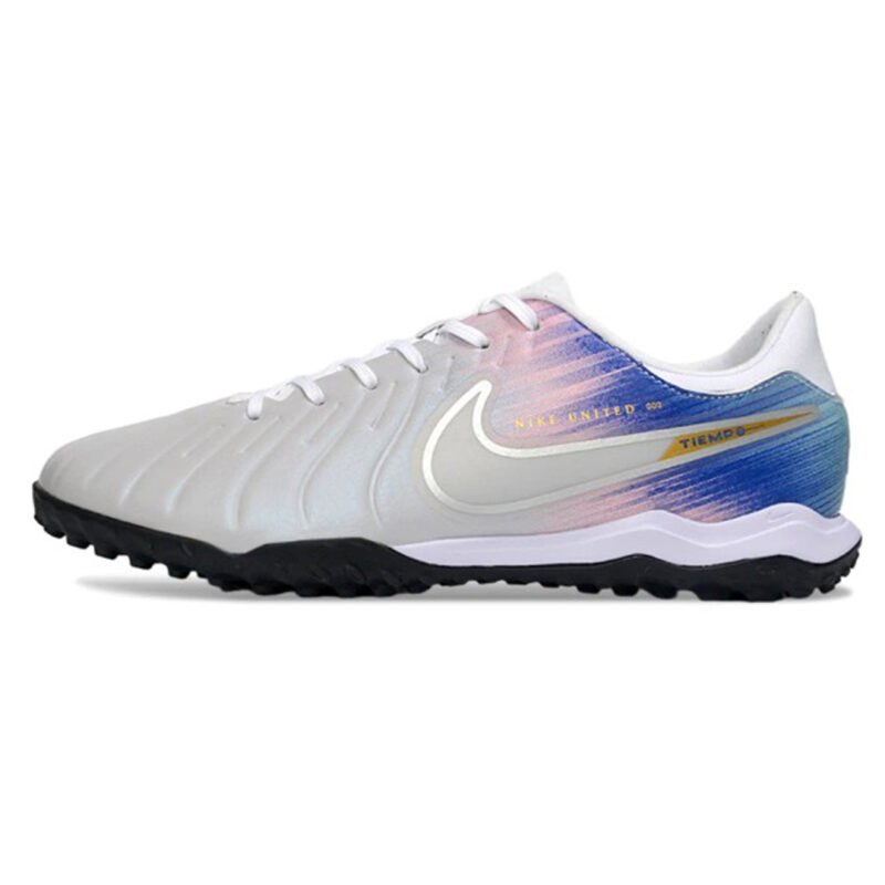 ⁦Nike Tiempo Legend 10 Pro TF United White Football⁩ - الصورة ⁦2⁩