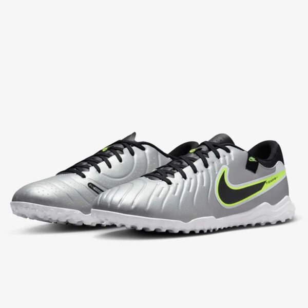 Nike Tiempo Legend 10 TF Silver Football