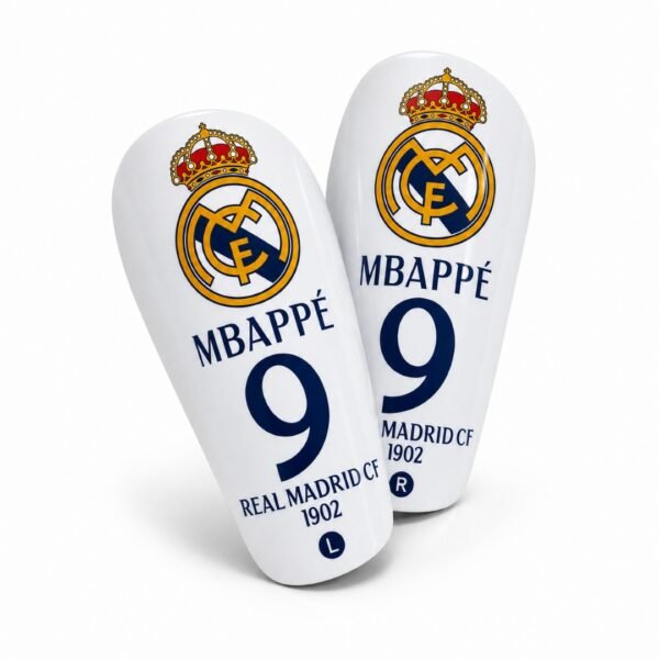Real Madrid MBAPPE  Shin Guards