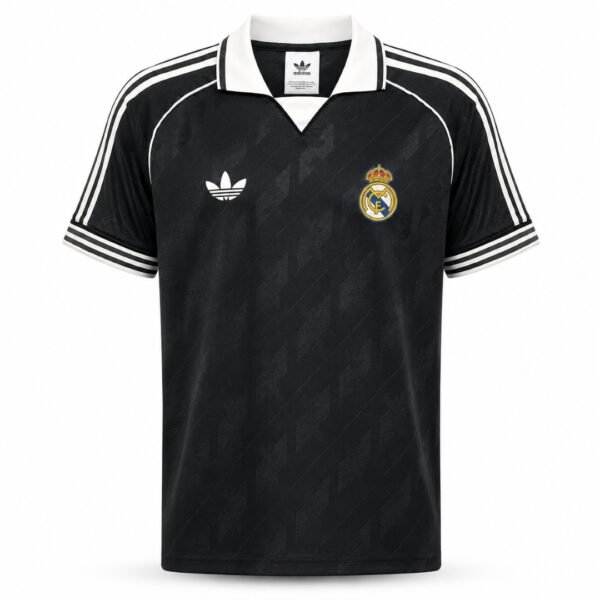Real Madrid Vintage-Style Soccer Jersey