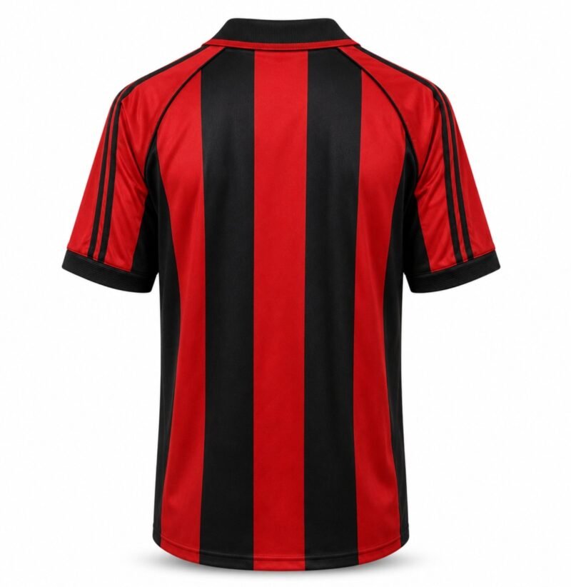 ⁦AC Milan 1998-00 Home Jersey⁩ - الصورة ⁦2⁩
