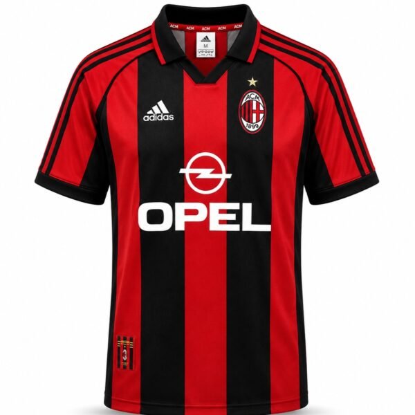 AC Milan 1998-00 Home Jersey