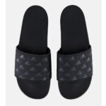 Adidas Full Black Printed Slides