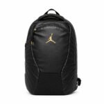 Jordan Retro 12 XII Backpack Bag Black GOLD