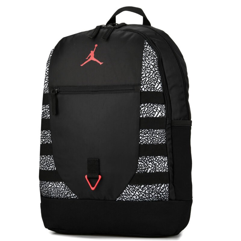 Backpack Nike Air Jordan Black red - Image 3