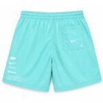 ⁦Nike Swim Breaker 7 Beige Volley Shorts⁩ - الصورة ⁦2⁩