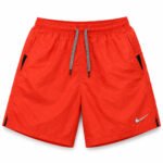 Nike Swim x Edifice Double Swoosh Orange Shorts