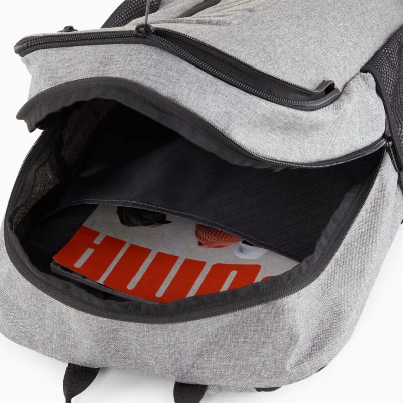 Puma S Heather Backpack Unisex Rucksack - Image 3