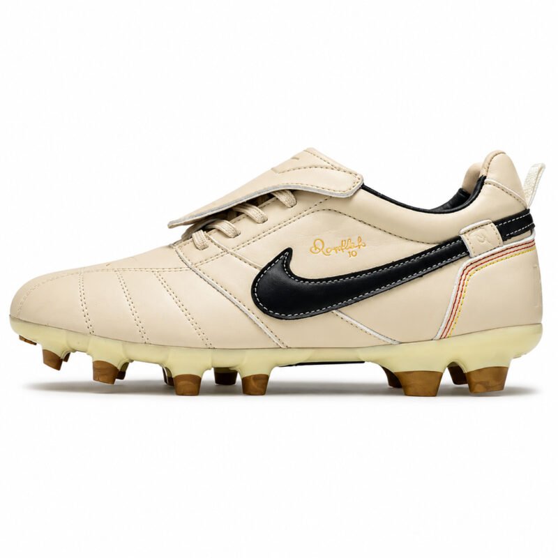 Nike Tiempo Ronaldinho R10 FG Beige - Image 2